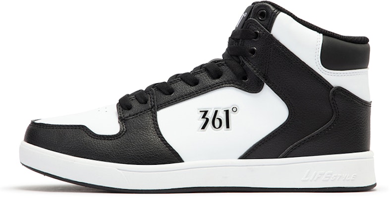 361° High-Top Sneaker 'White Black Comfort Warmth' 672046601BF-3 Buy 361° High-Top Sneaker 'White Black Comfort Warmth' 672046601BF-3