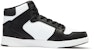 Sneakers 361° Tinggi 'Putih Hitam Selesa Hangat' 672046601BF-3