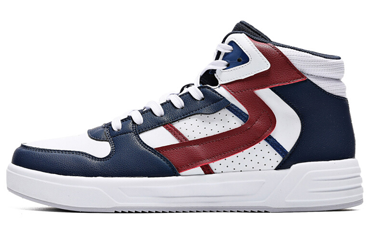 Buy 361° 時尚舒適休閒 高幫 板鞋 男款 白青