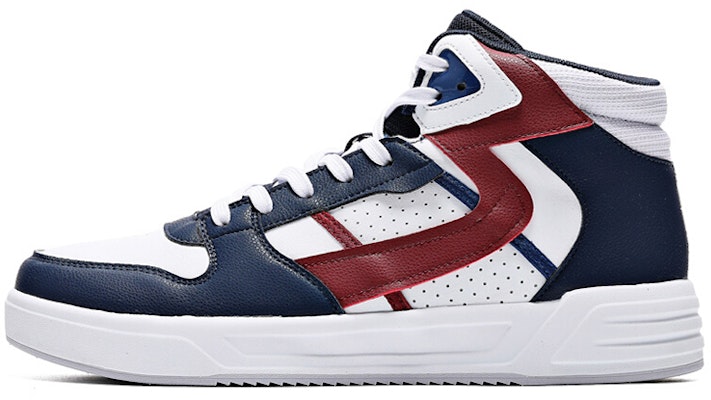 361° 時尚舒適休閒 高幫 板鞋 男款 白青 Buy 361° 時尚舒適休閒 高幫 板鞋 男款 白青