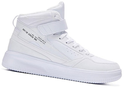 361° Sepatu High-Top 'Putih dengan Lapisan Bulu' 671936634B-1 Order 361° Sepatu High-Top 'Putih dengan Lapisan Bulu' 671936634B-1