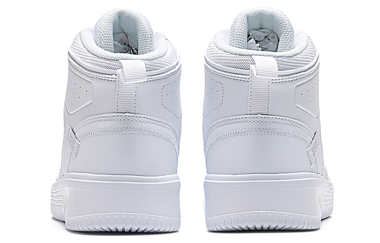 Lookbook 361° 화이트 그레이 하이탑 스니커즈 (361° White Grey High-top Sneakers) 672036615F-2