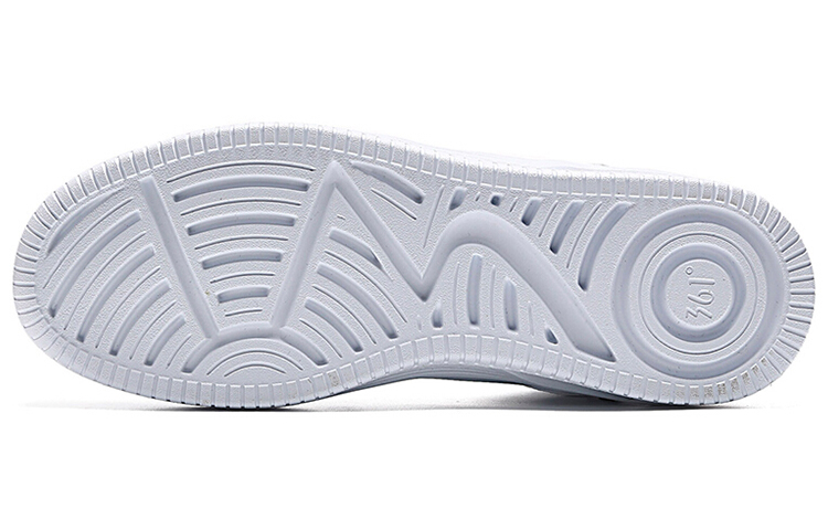 Shop 361° 화이트 그레이 하이탑 스니커즈 (361° White Grey High-top Sneakers) 672036615F-2