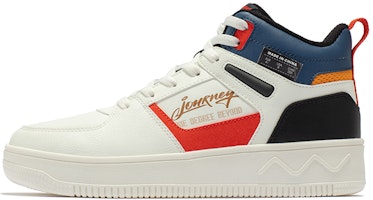361° High-Top Sneaker 'White Red' 672236606F-3 361° High-Top Sneaker 'White Red' 672236606F-3