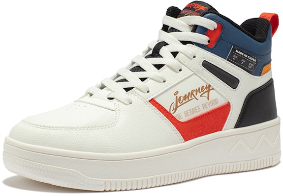 361° 화이트 레드 하이탑 스니커즈 (361° White Red High-top Sneakers) 672236606F-3 Order 361° 화이트 레드 하이탑 스니커즈 (361° White Red High-top Sneakers) 672236606F-3