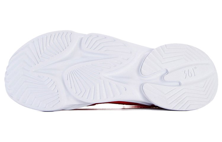 361° High-Top Sneakers 'Red White' 圖 4