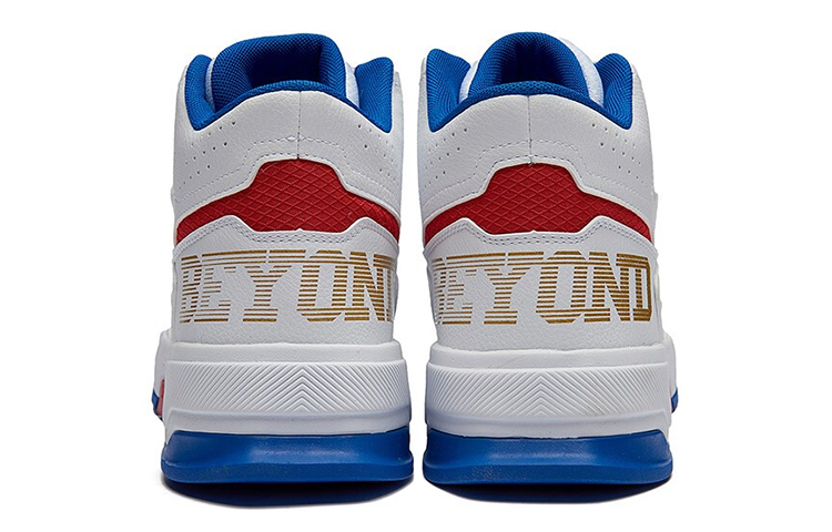 Lookbook 361°ハイカットスニーカー 白/青 572046623A-1