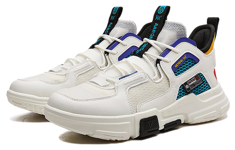 361° High-Top Sneakers 'White Green' 圖 3