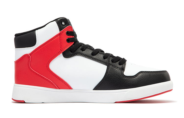 361° High-Top Sneakers 'White Red' 圖 2
