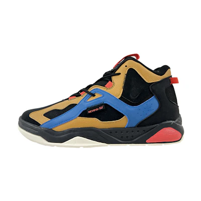 361° High-Top Basketball Sneakers 'Black Yellow'
