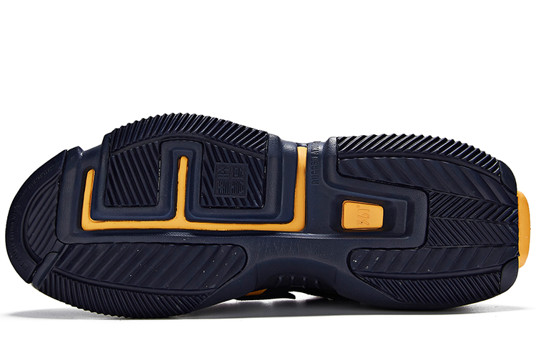 361° High-Top Casual Sneaker 'Black Shadow Blue' 圖 7