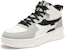 Sneaker Kasual Tinggi 361° 'Putih Hangat Kelabu' 672236616B-2