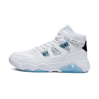 361° High Top Skate Shoe 'White Blue'