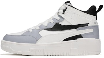 361° High-Top Skate Shoes 'White Black Grey' 672246612-3 361° High-Top Skate Shoes 'White Black Grey' 672246612-3