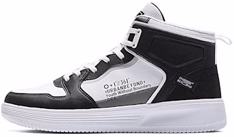 361° High-Top Skateboard Shoe 'White Black' 672036615F-4 361° High-Top Skateboard Shoe 'White Black' 672036615F-4