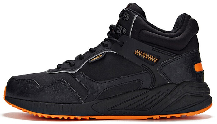 361°ハイカットスニーカー 黒/オレンジ 571946732B-4 Buy 361°ハイカットスニーカー 黒/オレンジ 571946732B-4