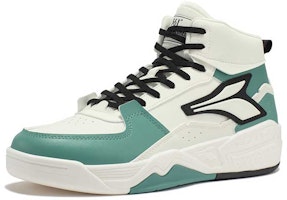 361° 潮配緩震彈力 高筒 板鞋 男款 白青 Order 361° 潮配緩震彈力 高筒 板鞋 男款 白青