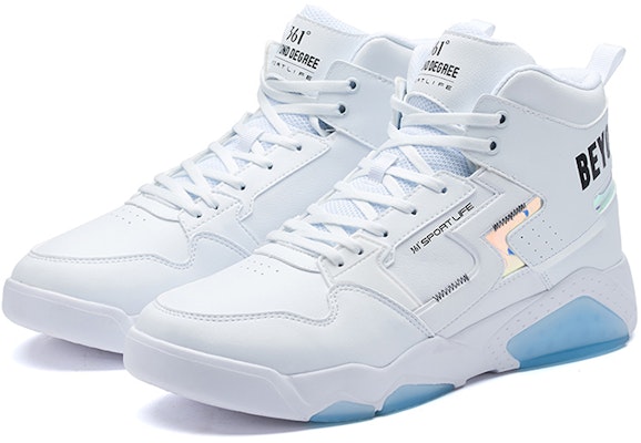361° High Top Sneaker 'White Blue' 672046603B-4 Order 361° High Top Sneaker 'White Blue' 672046603B-4