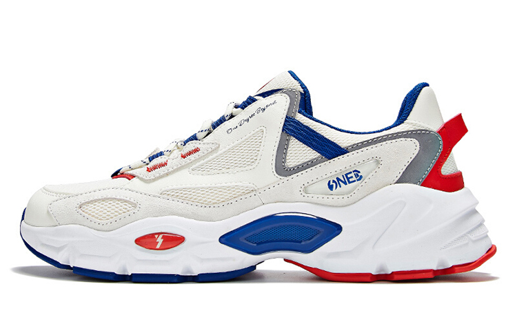 361° Hollow Design 'Dad Shoe White Blue' 672016760-20