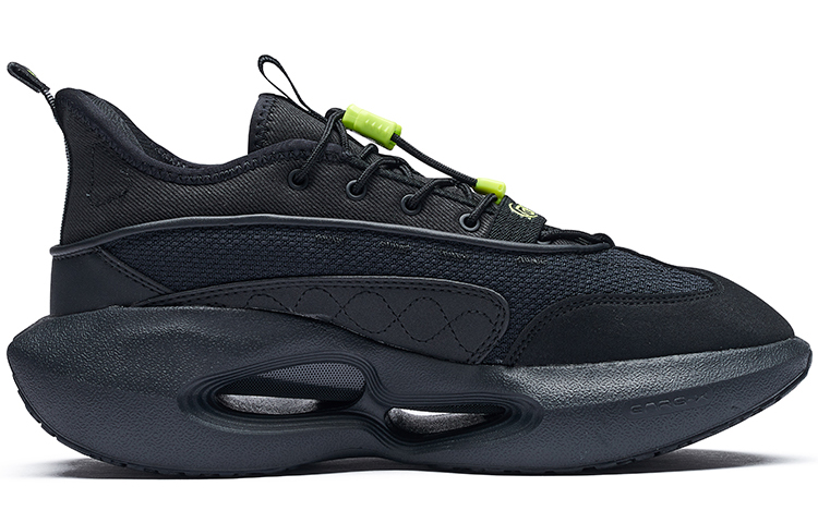 Order 361° 時光沙漏 星暗 輕便耐磨防滑 低筒籃球鞋 曜石黑