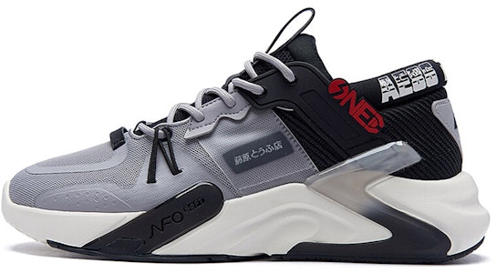 361° 头文字D聯名 浩瀚 潮流舒適運動鞋 黑灰 Buy 361° 头文字D聯名 浩瀚 潮流舒適運動鞋 黑灰