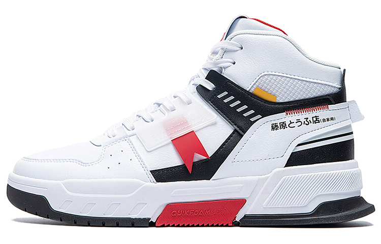 361° Initial D x Low Top 'White Red' 572046624B-5