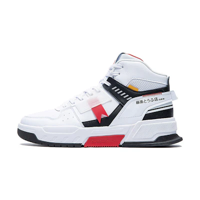 361° Initial D Low Top 'White Red'