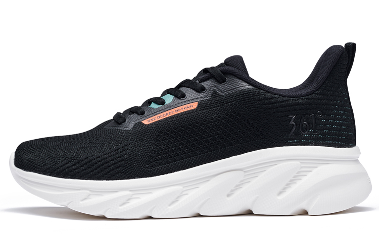 361° Knit Running Shoes Low 'Obsidian Black' 572312215-4