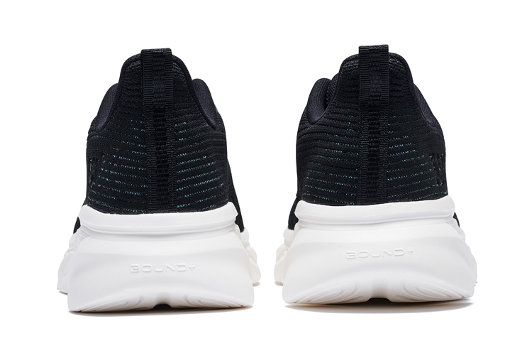 Shop 361°ニットランニングシューズ (黒) 572312215-4