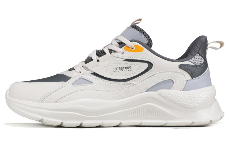 Buy Kasut Lari Rendah 361° Kulit 'Putih Kelabu Ungu' 672236766F-4