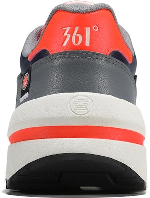 361° 低帮休闲皮质运动鞋 '灰蓝橙' 672146763F-1 Shop 361° 低帮休闲皮质运动鞋 '灰蓝橙' 672146763F-1