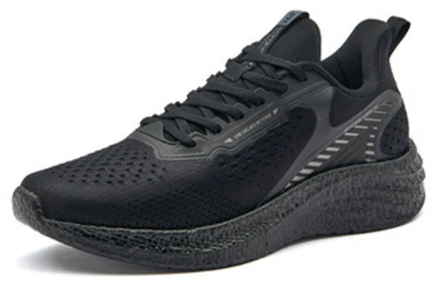 361° Lightweight Breathable Shock-Absorbing Low-Top Running 'Black Grey' 672212239-5 Order 361° Lightweight Breathable Shock-Absorbing Low-Top Running 'Black Grey' 672212239-5