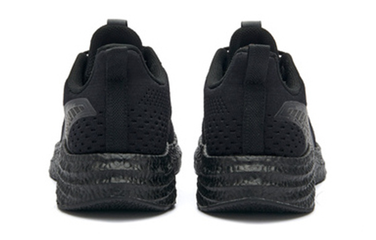 Lookbook 361° Ringan Bernafas Penyerap Kejutan Kasut Lari Rendah 'Hitam Kelabu' 672212239-5