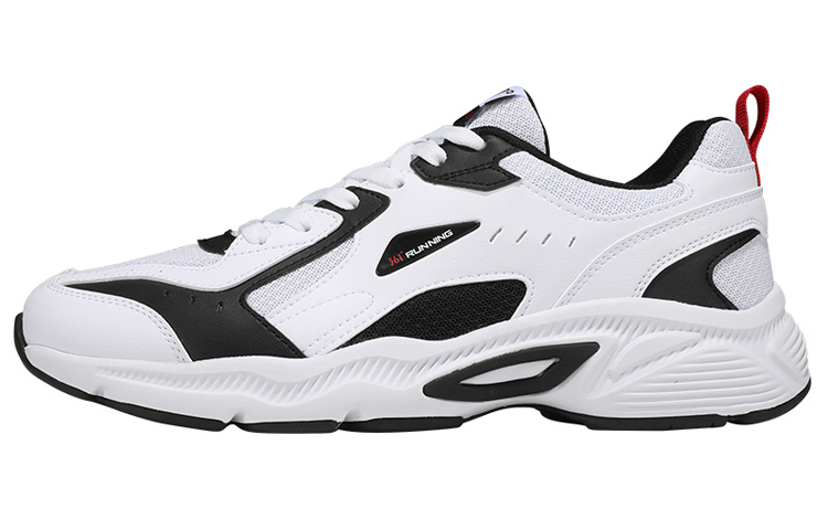 361° Lightweight Breathable Shock-Absorbing Sneakers 'White Black' 672122213F-1