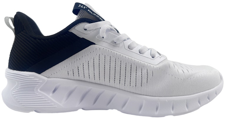 361° Lightweight Breathable Shock-Absorbing Low-Top Running Shoes 'White Black' 571922240-1 Order 361° Lightweight Breathable Shock-Absorbing Low-Top Running Shoes 'White Black' 571922240-1