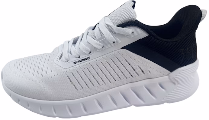 361° Lightweight Breathable Shock-Absorbing Low-Top Running Shoes 'White Black' 571922240-1 Lookbook 361° Lightweight Breathable Shock-Absorbing Low-Top Running Shoes 'White Black' 571922240-1