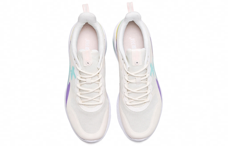 Order 361° 輕便透氣 緩震運動休閒鞋 女 白藍