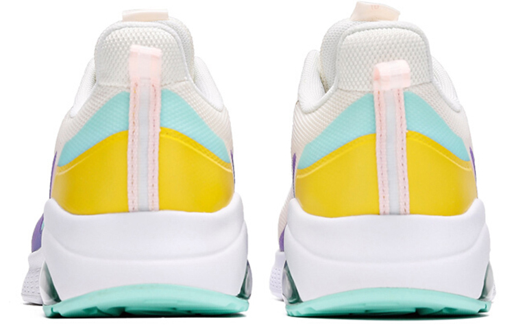 Lookbook 361° 輕便透氣 緩震運動休閒鞋 女 白藍