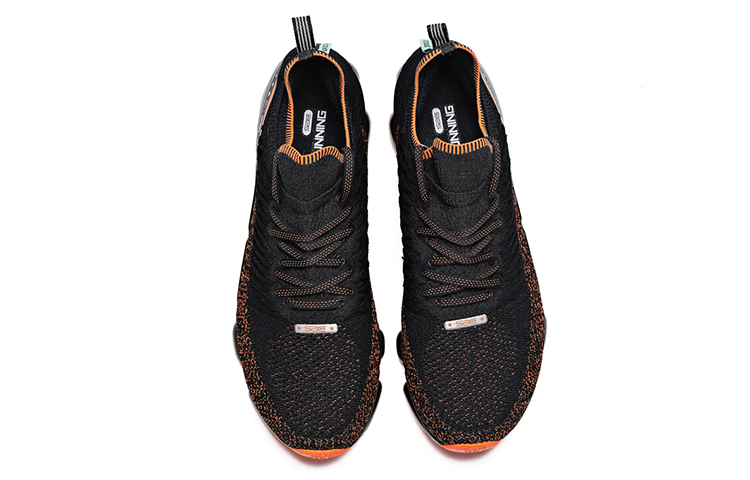 Lookbook 361° Lightweight Cushioned Low-Top Running Shoe 'Black Orange' 672012240-4