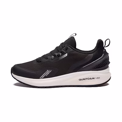361° Lightweight Low-Top Running Shoes 'Black White'