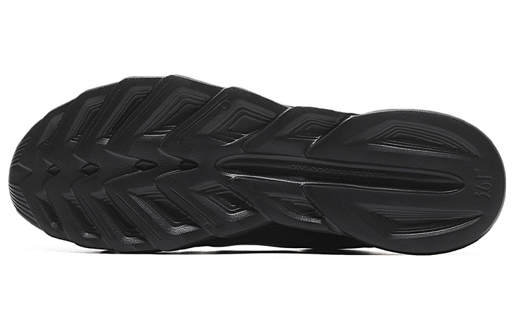 Shop Zapatillas de correr ligeras 361° 'Negro Rojo' 672032241-4