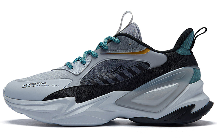 361° Lingmou 2.0 'Grey Black Dad Shoe' 672126767-3