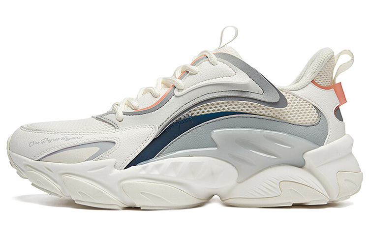 361° Lingmou 2.0 Plus 'White Grey Dad Shoe' 672116789-2