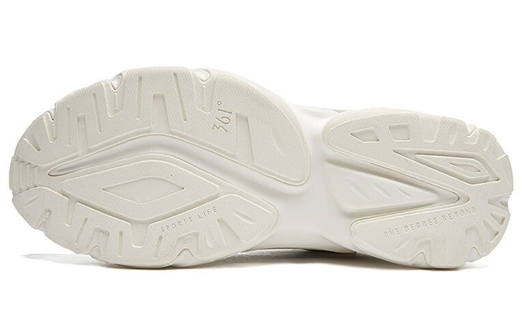 Shop 361° Lingmou 2.0 Plus 'Zapatillas Blancas y Grises estilo Retro' 672116789-2