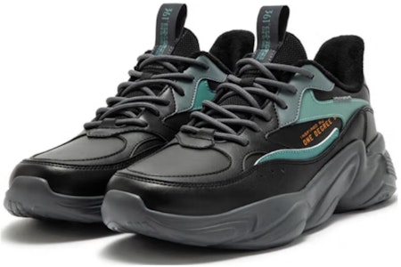 361° 龍騰Se 耐摩 低筒 跑步鞋 男款 黑綠色 Lookbook 361° 龍騰Se 耐摩 低筒 跑步鞋 男款 黑綠色