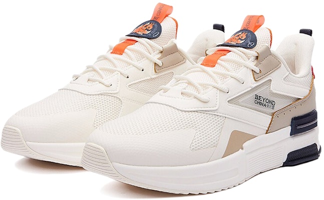 361° Low-Top Casual Sneaker 'White Grey' 572136717-1 Lookbook 361° Low-Top Casual Sneaker 'White Grey' 572136717-1
