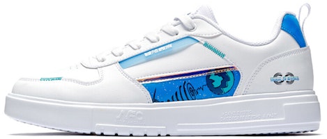 361° Low-Top Casual Sneakers 'White Blue' 672036607-1 361° Low-Top Casual Sneakers 'White Blue' 672036607-1