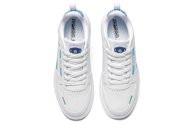 Order 361°ローカットカジュアルスニーカー 白/青 672036607-1