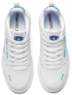 361°ローカットカジュアルスニーカー 白/青 672036607-1 Order 361°ローカットカジュアルスニーカー 白/青 672036607-1