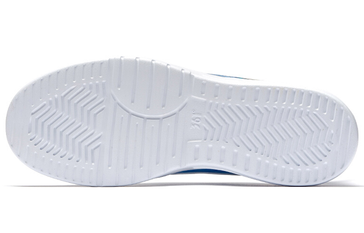 Shop 361°ローカットカジュアルスニーカー 白/青 672036607-1